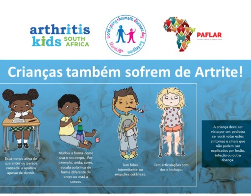 Crianças também sofrem de Artrite!
